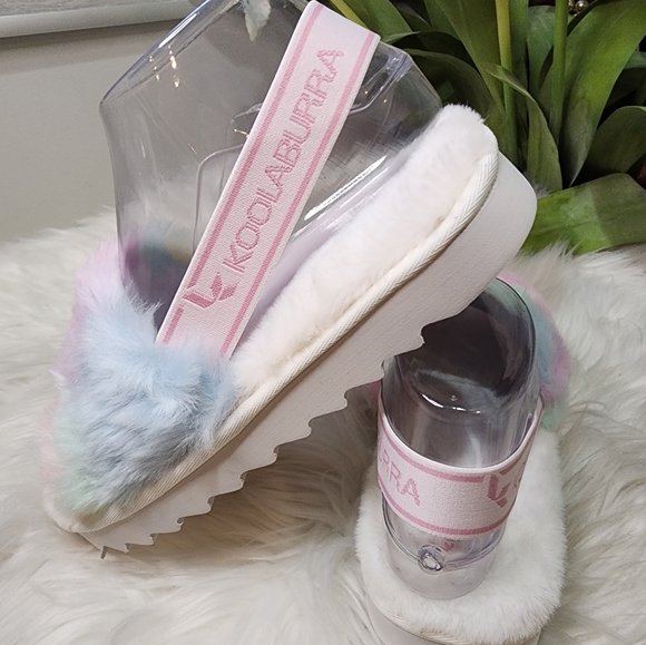 Koolaburra by UGG Women's Fuzz'n Ii Pastel Sandal new - Picture 3 of 10